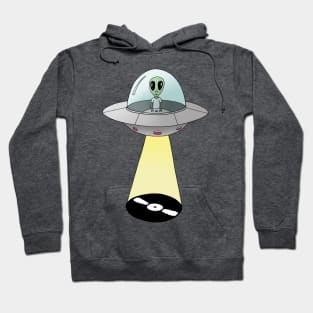 Alien Record Lover Hoodie